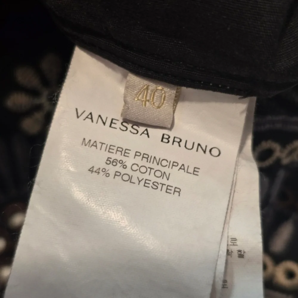 Vanessa Bruno Alais Dress In Black Midi Sleeveless Crew neck Back zipper Size 8 - Picture 7 of 12